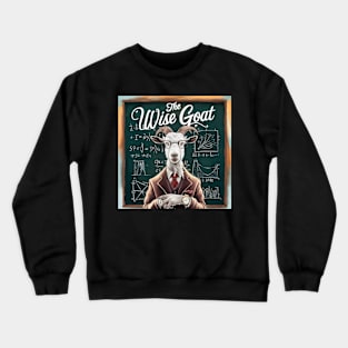 The Wise Goat - Intellectual Professor Crewneck Sweatshirt